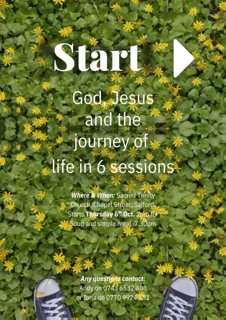 Invite to Start! - God, Jesus and the journey of life in 6 sessions.